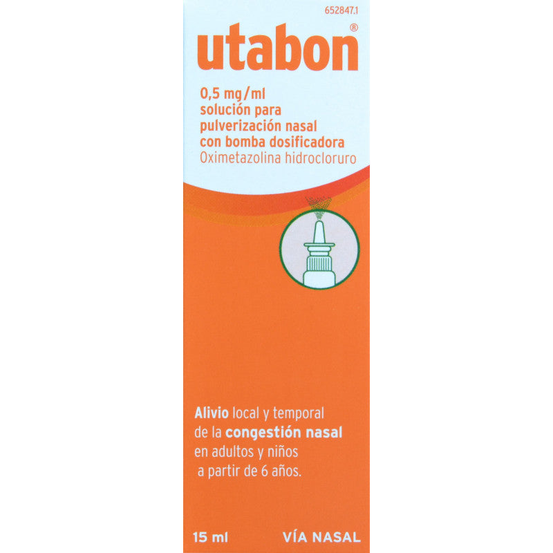 Utabon 0,5 mg/ml nebulizador nasal 15 ml
