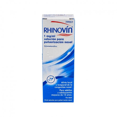 Rhinovin 1 mg/ml Nasal Nebulizer 10 ml