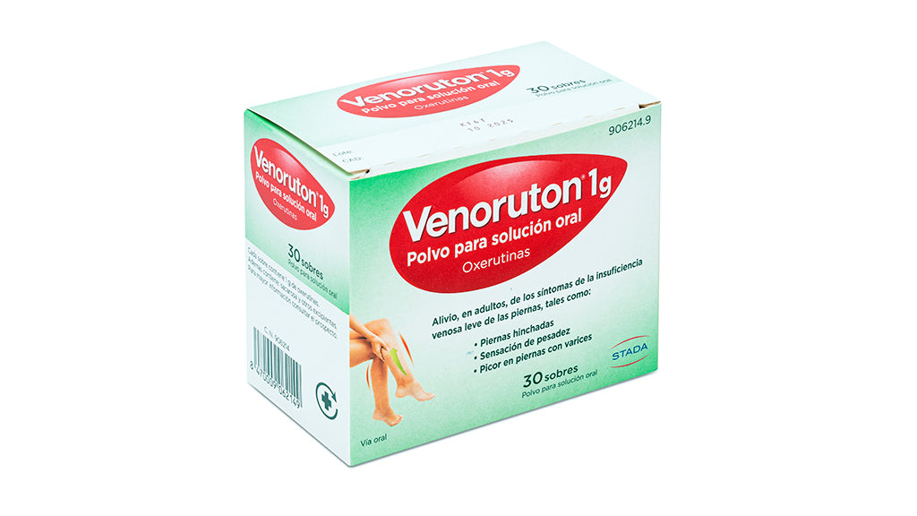 Venoruton Oxerutinas 1 g 30 Envelopes