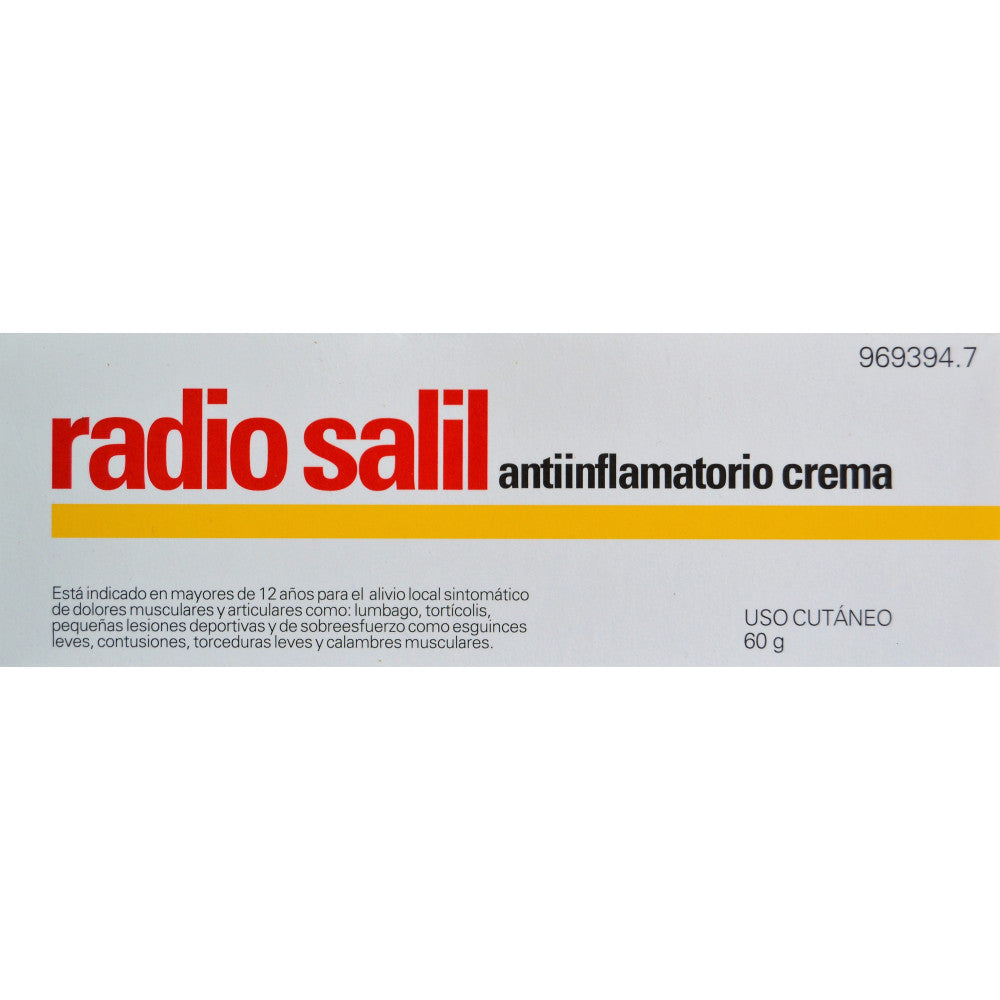 Radio Salil Antiinflamatorio Crema 60 g