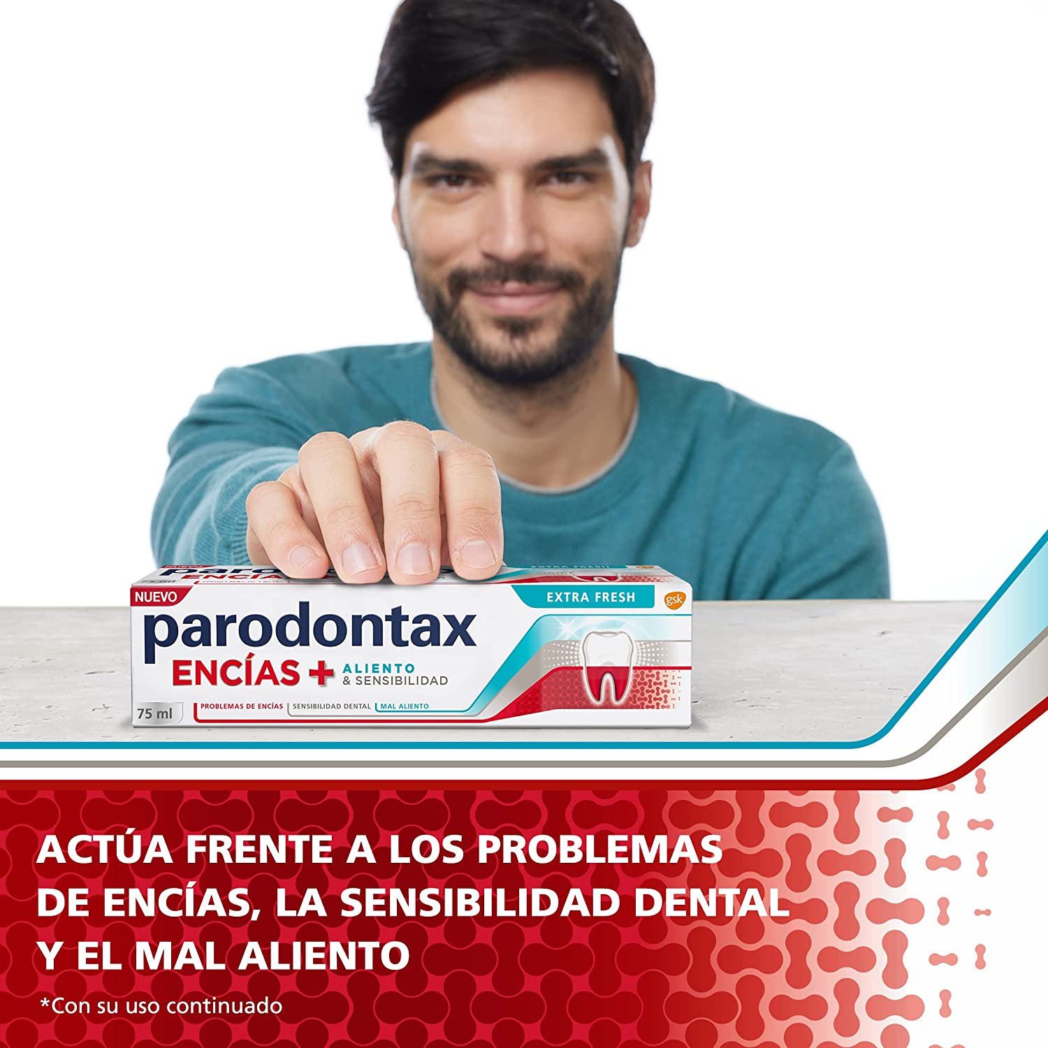 Parodontax Encías + Aliento 75 ml