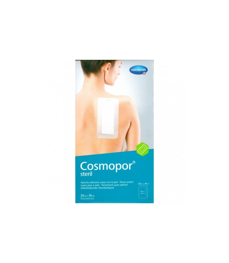 Cosmopor Steril Sterile Dressing 20 x 10 cm 5 Units