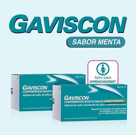 Gaviscon Sabor Menta Comprimidos Masticables