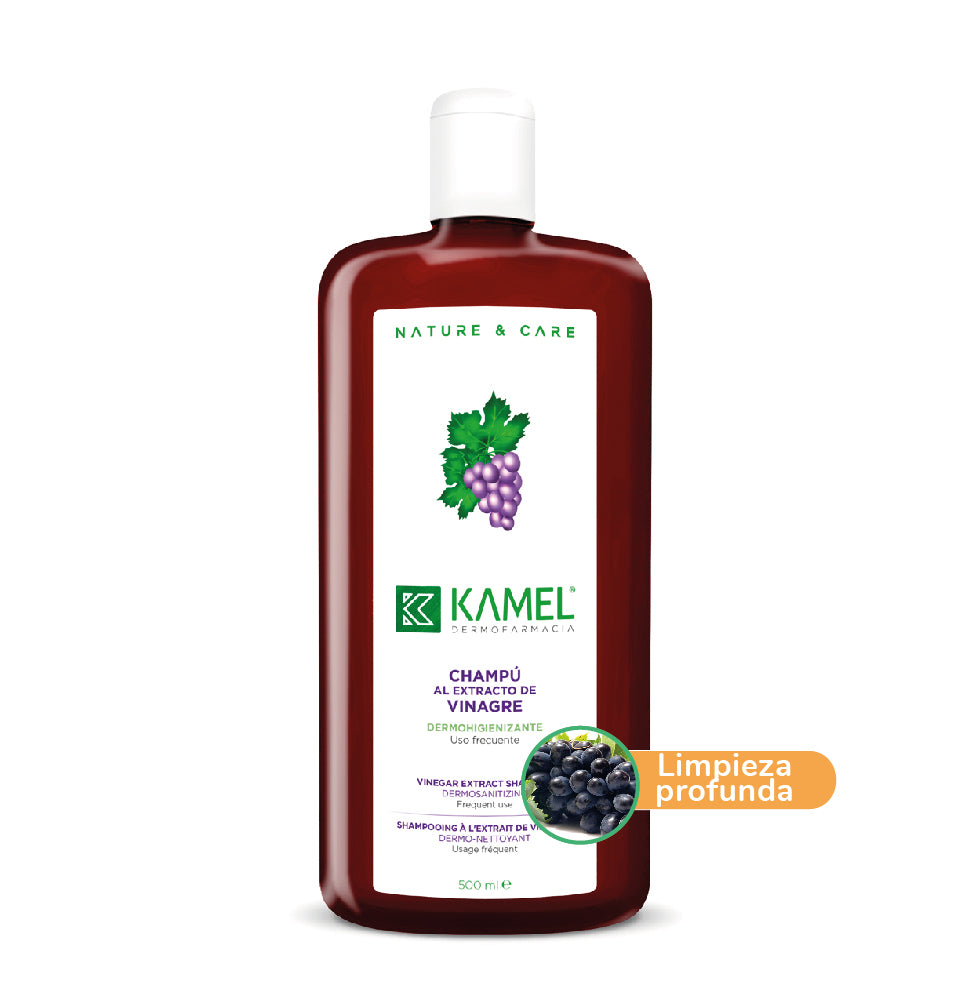 Kamel Champú Extracto de Vinagre 500 ml