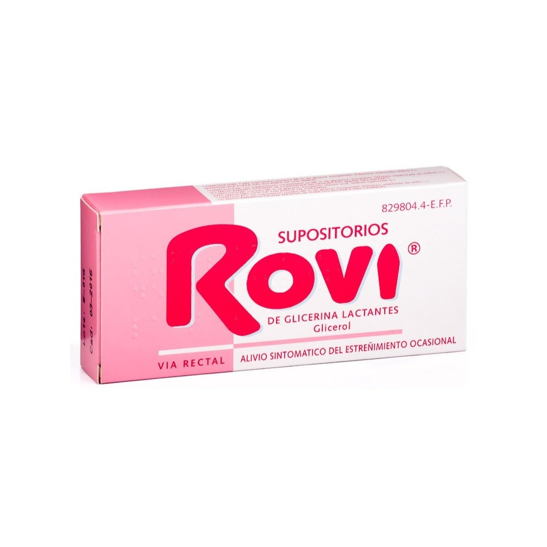 Glycerin Suppositories Rovi Infants 10 Suppositories
