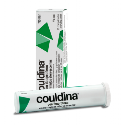 Couldina with Ibuprofen 20 Effervescent Tablets